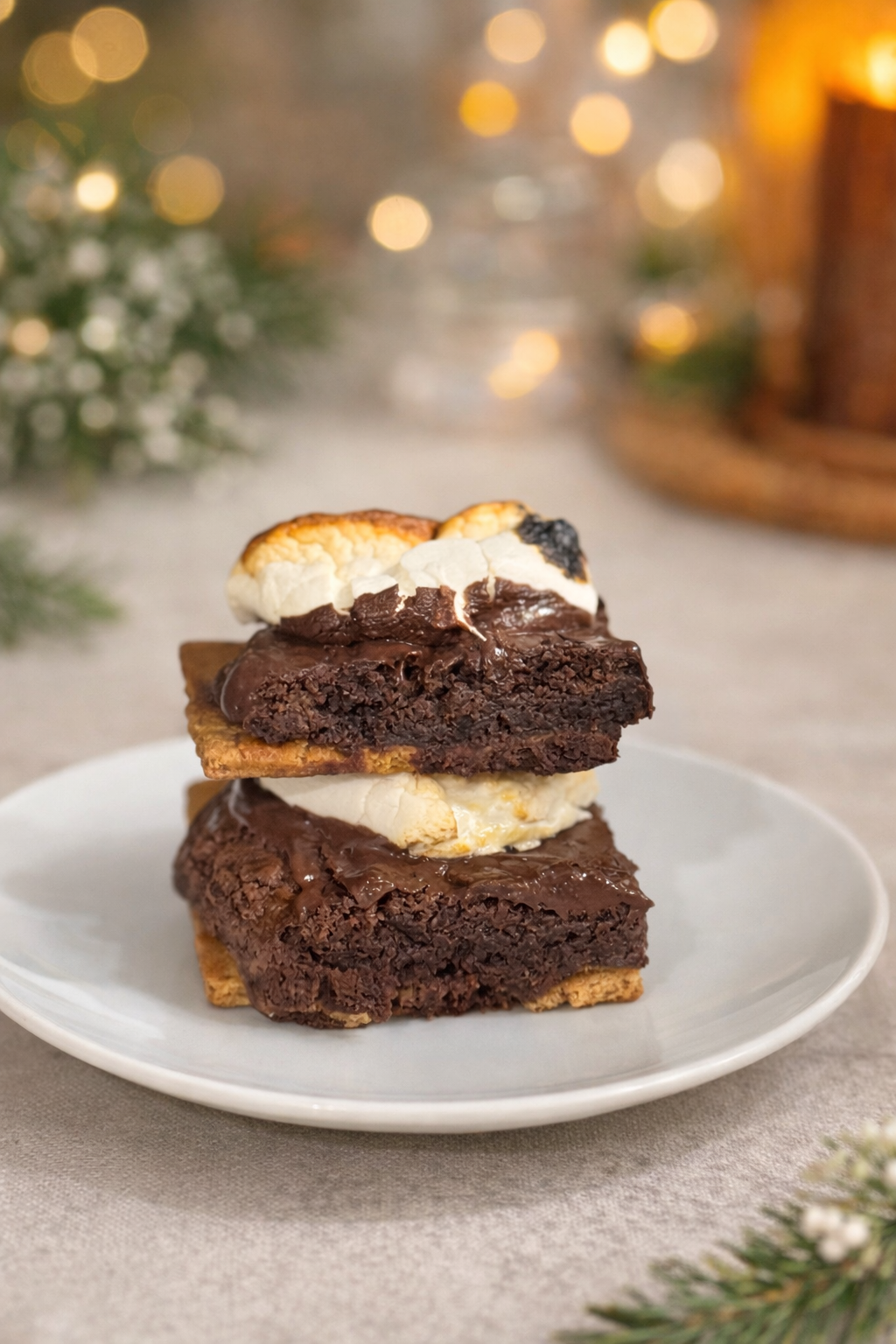 Sourdough S’mores Brownies