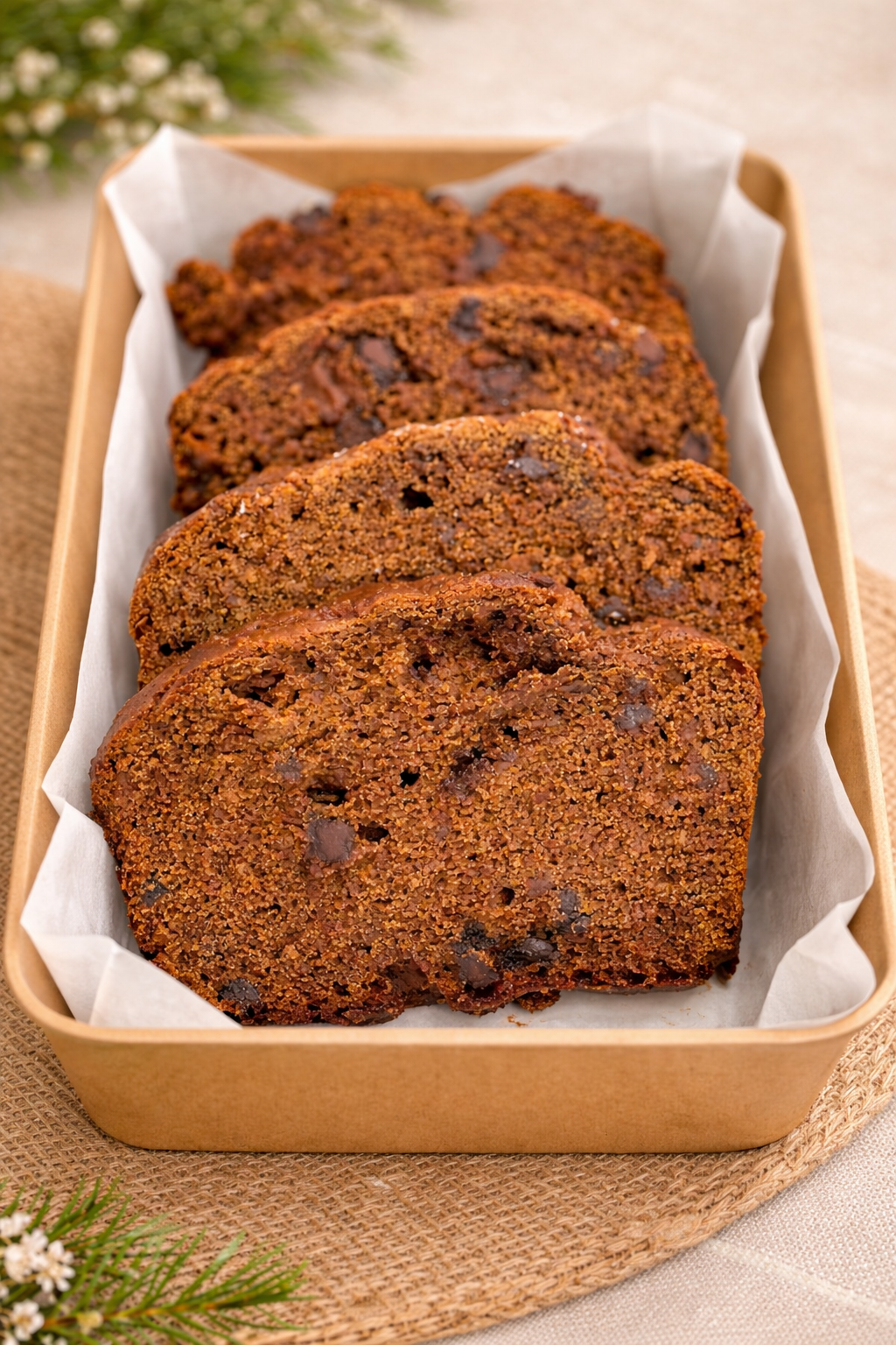 Sourdough Double Chocolate Loaf