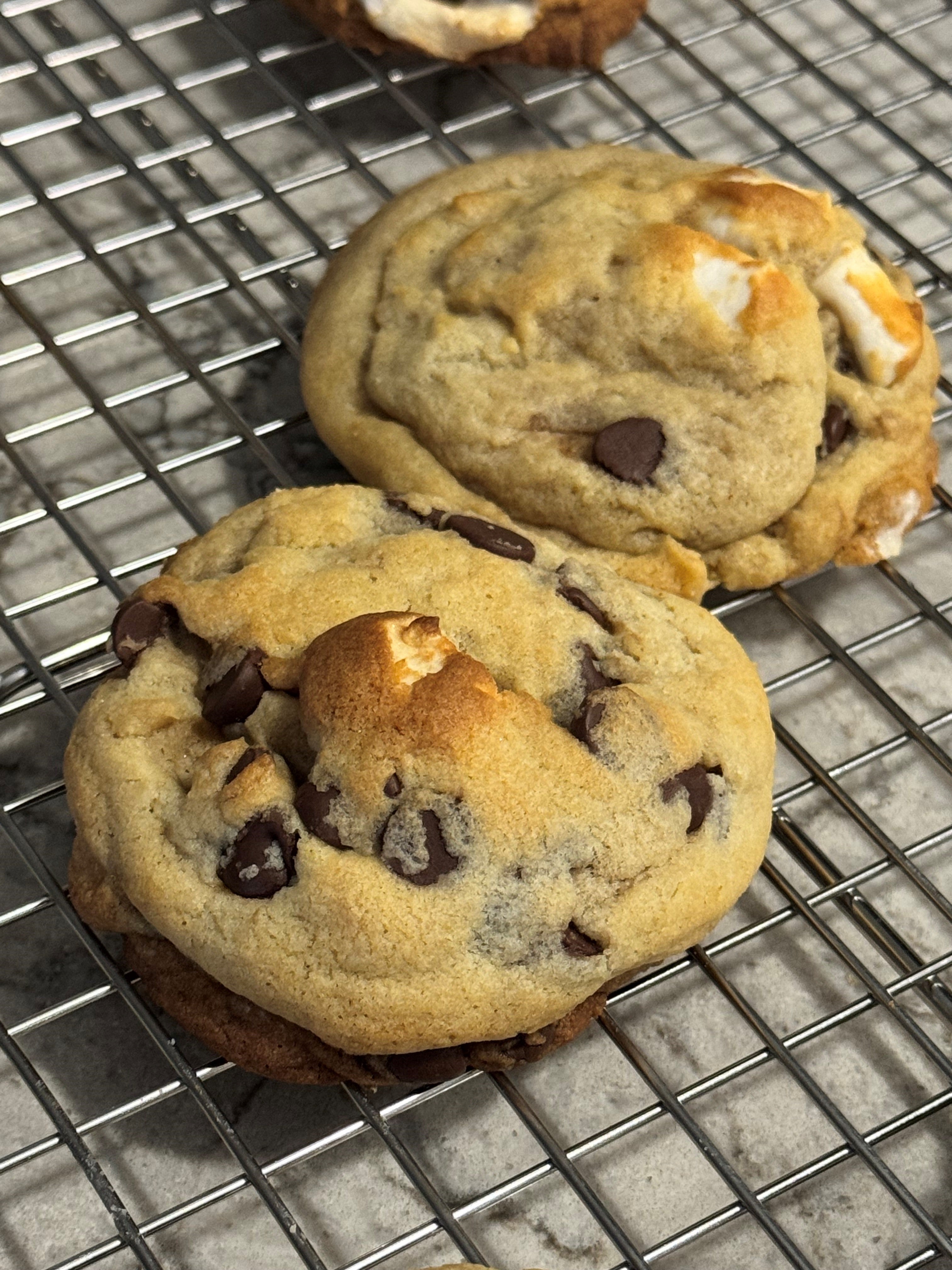 Chocolate Chip Marshmallow Cookies